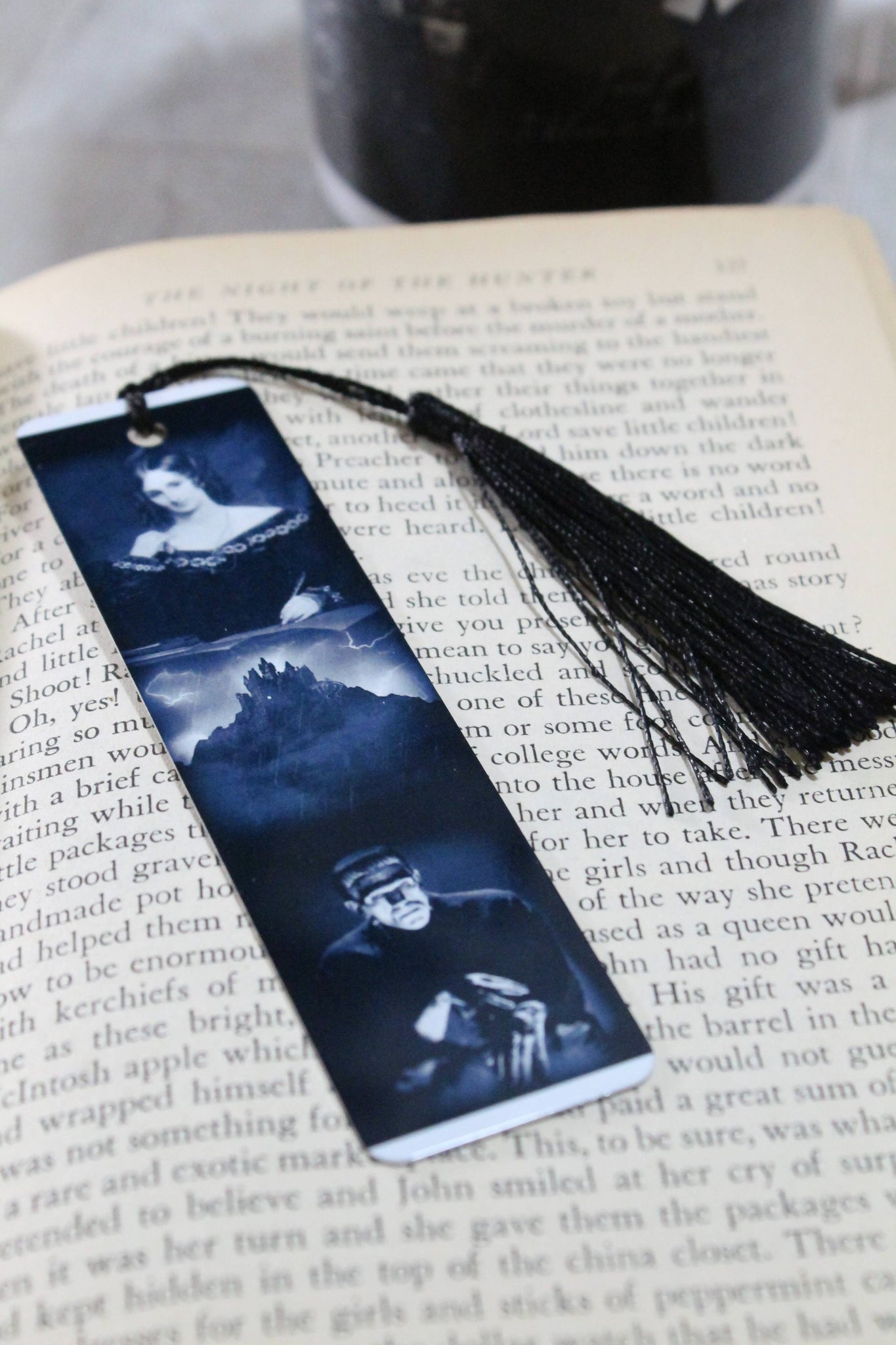 Mary Shelley Frankenstein// Metal Bookmark