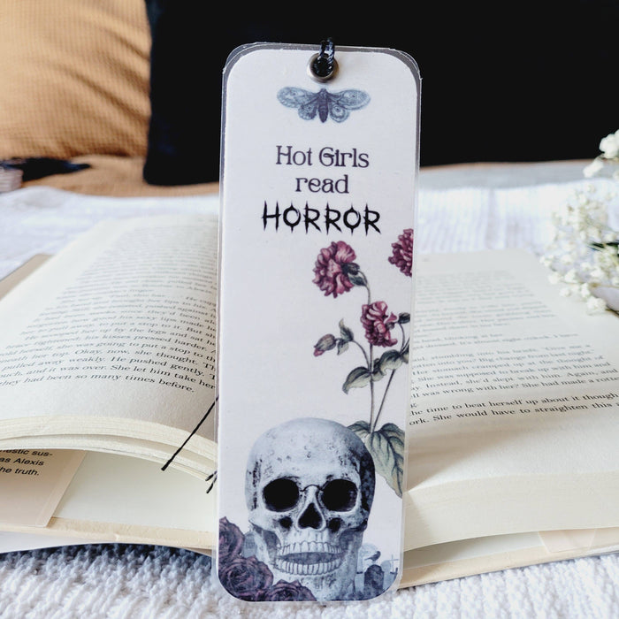 Hot Girls Read Horror Bookmark