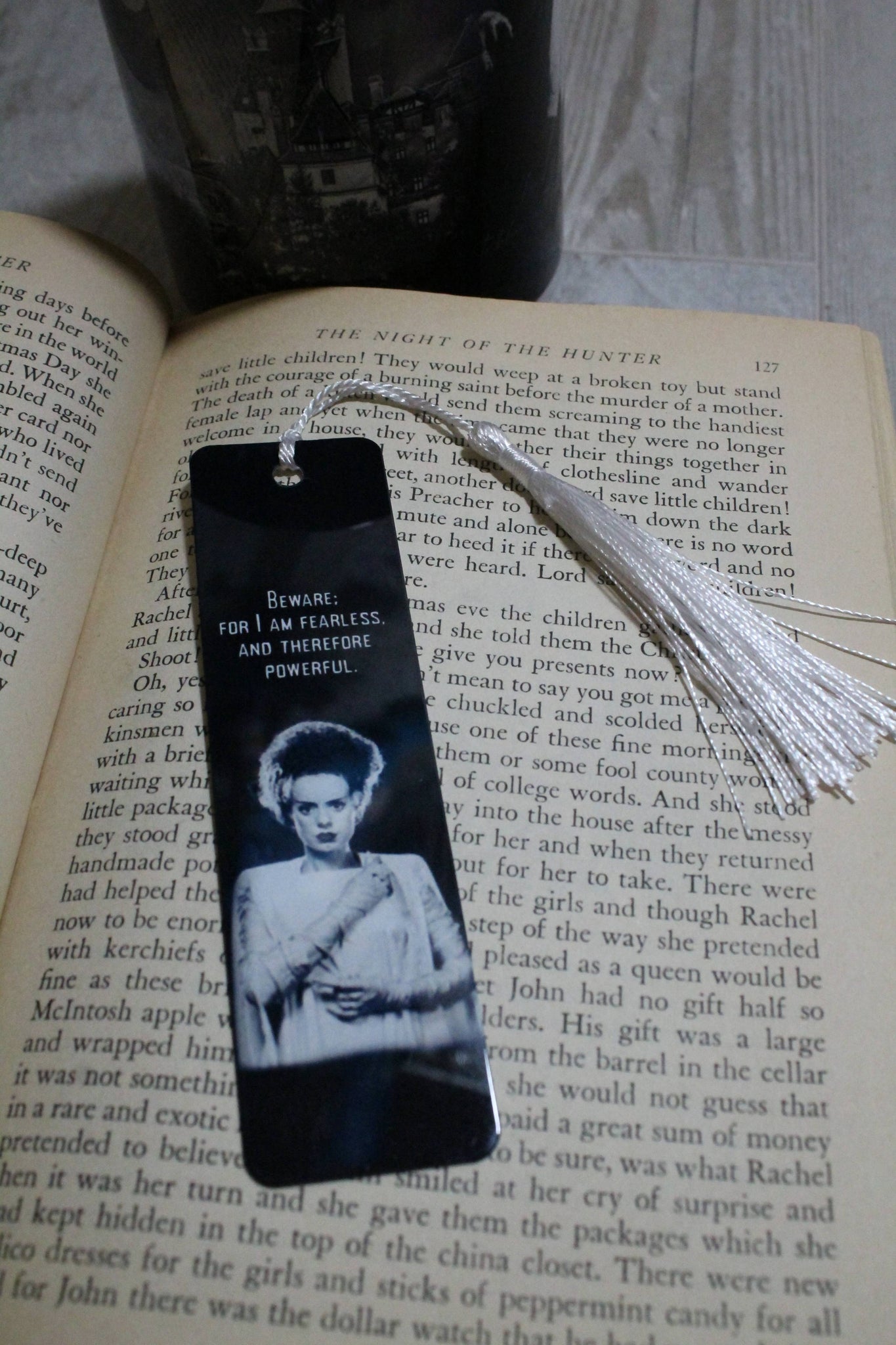 Beware: For I am Fearless // Metal Bookmark