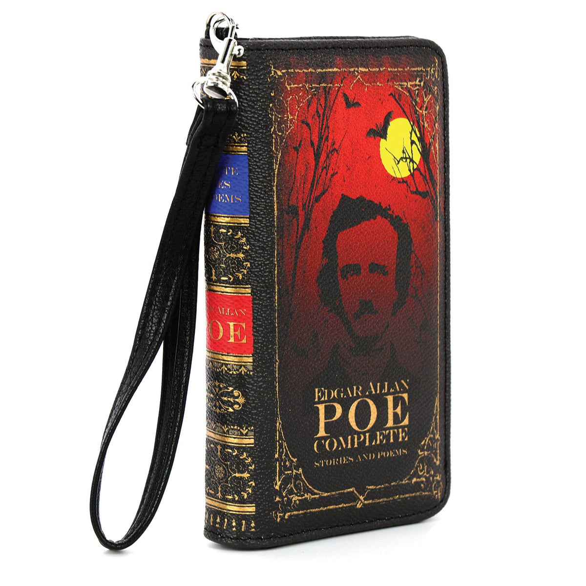 Edgar Allan Poe Book Wallet in Vinyl