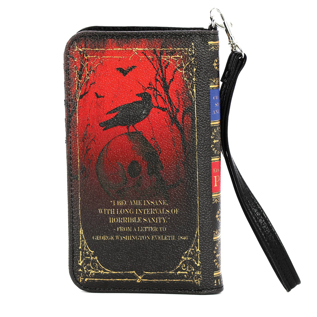 Edgar Allan Poe Book Wallet in Vinyl